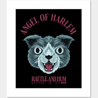 Angel of Harlem Rattle and Hum Posters and Art